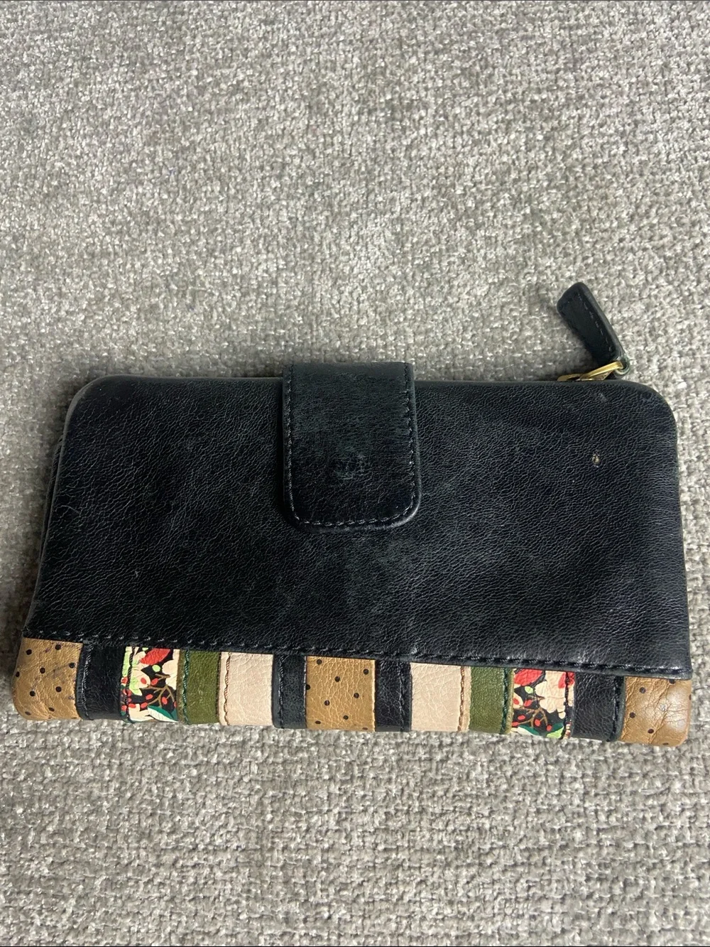 Fossil leather wallet